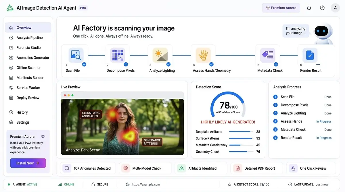 AI boundary survey Game Master — example of the AI tool dashboard software